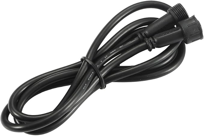 FVTLED 1m 3.28ft 4Pin Extension Cable Wire with Male and Female Connectors at Both Ends for RGB Multi-color LED Deck Light