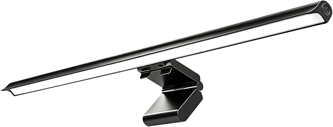 Monitor Light Bar for Computer Screen, 17.7 Inch Computer Monitor Lamp with 3 Color Modes, Touch Control Screen Light Bar, Eye Caring LED Desk Light for Monitor and Laptop