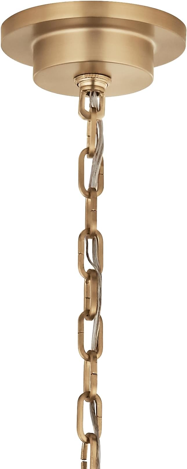 KICHLER Carrick 6-Light Chandelier, Updated Traditional Light in Polished Nickel, Sloped Ceiling Compatible, for Dining Room, Office or Bedroom (23.7" x 32.25"), 52705CPZ