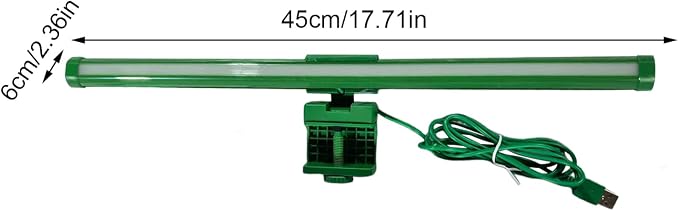 Monitor Light Bar Adjustable Lamp | 3-Color Adjustable Anti-Glare Screen Light for Computer Monitors—Ideal for Office, Home, Dorm, College, Workbench, Cubicle, and Desk Setups