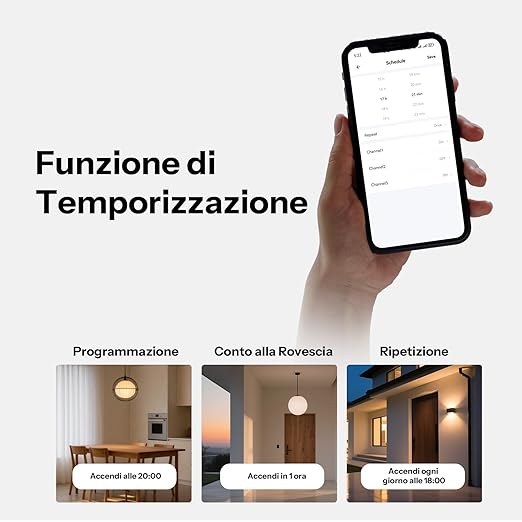 SONOFF TX Gen2 Smart Wall Touch Switch, 2-Channel 120-Type Panel, Zero-Live Wire Power, 2.4GHz Wi-Fi & eWeLink App, Matter & Alexa Compatible - T6-2C-120M