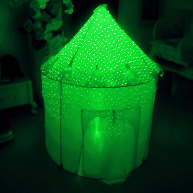 Star Projector Night Light Adjustable Romantic Galaxy Flexible USB Interior Car Lights, Portable Night Lamp Decorations for Ceiling, Bedroom, Party and More (Green)