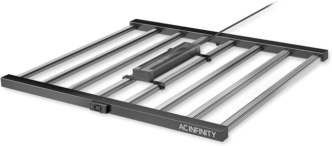 AC Infinity IONFRAME EVO8, LM301H EVO Bar LED Grow Light for 150x150cm | 2688 Diodes, 730W Full-Spectrum LED Grow Light with Schedule Controller for Commercial Grow Rooms & Greenhouses