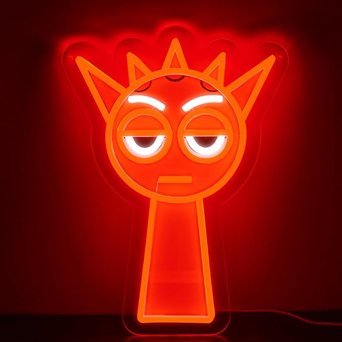 AHlove Game Neon Sign for Wall Decor，Anime LED Neon Lights for Game Room、Man Cave，Birthday、Christmas Gifts for Boys