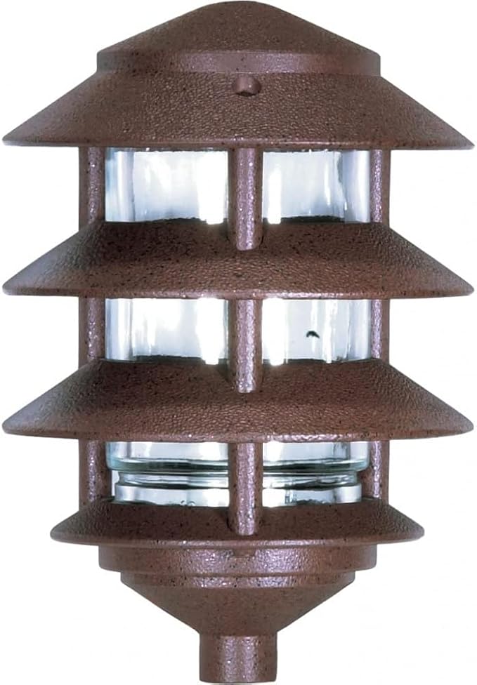 Nuvo Lighting SF76/633 Transitional One Light Post Mount in Bronze/Dark finish