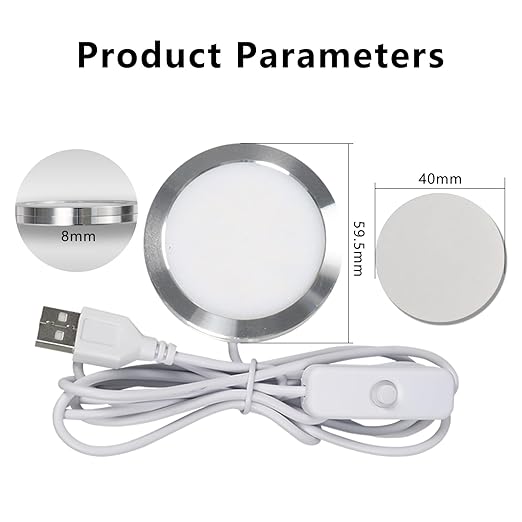 Bulto 4Pcs LED Lamp Kit 001 16 Color for Bambu Lab 3D Printing, RGB Remote Control DIY LED Light Kit - Monitor Light Bar for Bambu Lab Makerworld/Anycubic/Makeronline, 5V USB Powered