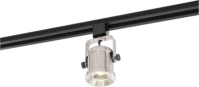 Nuvo Lighting TH492 3.75 Inch 12W 1 LED Track Head, Brushed Nickel Finish