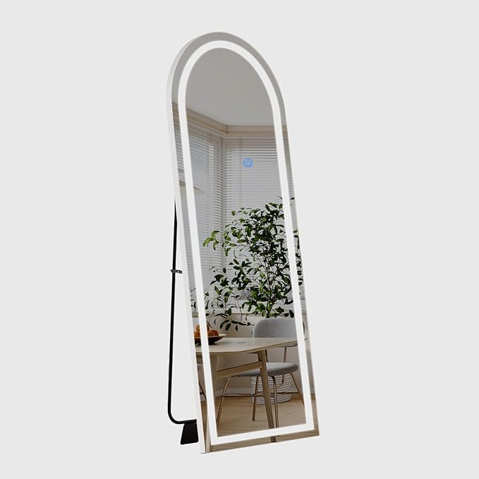 Koonmi Full Length Mirror with LED Lights 56"x20"