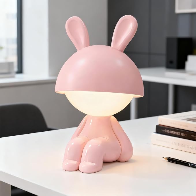 Night Lights for Kids,Rechargeable Table Light,Touch Bedside Lamps,Cordless Dimmable Warm White Light,Baby Nursery,Breastfeeding,Sleep Aid,Bunny Cute Decor Gifts for Newborn Toddler Boy Girls