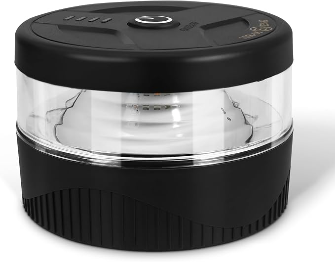 NeaLia Magnetic Wireless Beacon Light, USB-C Strobe Light, Amber | Rechargeable, IP67 Waterproof, Mini Emergency Flashing for Truck, Tractor, Plow, UTV, Golf Cart