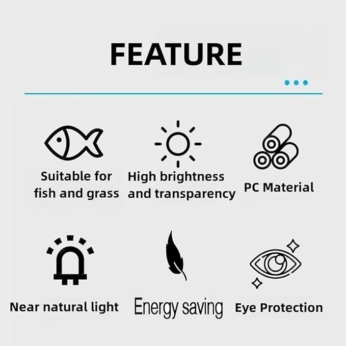 Nano Aquarium Light, 5W Full Spectrum LED Clip-On Fish Tank Light with Timer & Dimmer, 3 Lighting Modes for Freshwater Plants, Betta & Nano Tanks (1–5 Gallons)