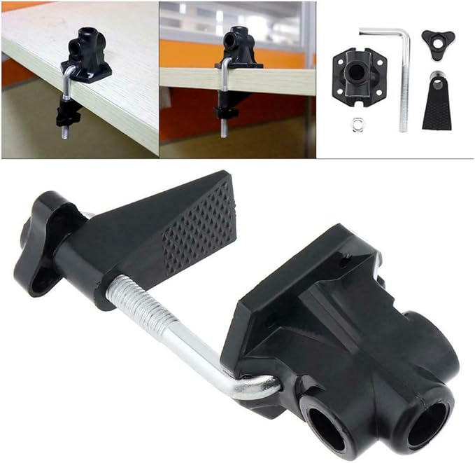 1 Pcs Desk Lamp Mount Stand Table Mounting Clamp Swing Arm Drafting Light Clamp Holder Bracket Clip