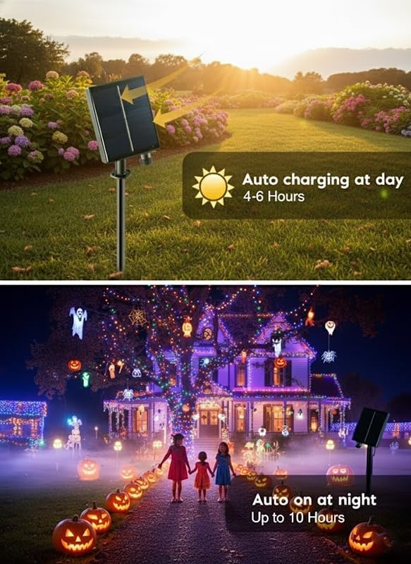 Solar Rope Lights Outdoor Waterproof 72FT 200LED Solar String Lights Christmas Decorations Outside for Garden Patio Yard Trees Path Fence IP65 Solar Powered Tube Fairy Lighting Multicolor