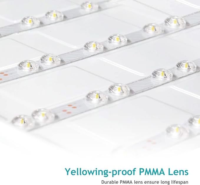 1x4 LED Flat Panel Light LED Troffer Drop Ceiling Light 4 Pack | 5000K/4000K/3000K, 20W/30W/40W, 0-10V Dimmable, 100-277V, ETL Listed, DLC Listed, Ideal for Classrooms, Conference rooms