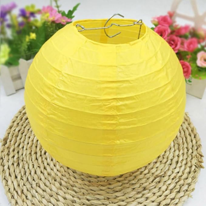 Colorful Paper Lanterns Decorative,Hanging chinese lanterns Indoor Outdoor for Birthday, Wedding, Christmas, Bridal, Home Decor, ceiling decorations(Size of 4”, 6”, 8”, 10”,12Pcs)