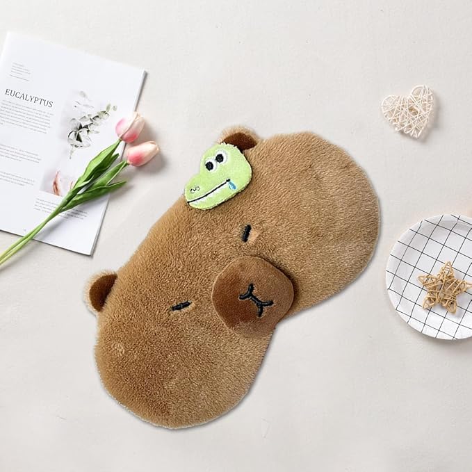 PERFECTSIGHT Cute Sleep Eye Masks (Capybara)