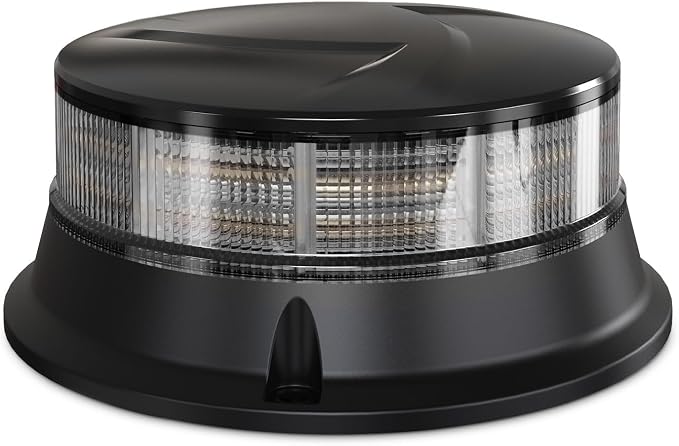 Agrieyes W16S Amber LED Beacon Lights, Emergency Strobe | Warning/Strobe Flashing, for Vehicle
