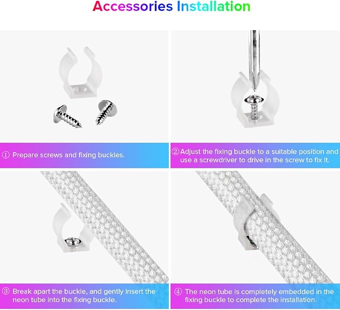 BTF-LIGHTING 6.5FT WS2811 WS2812B IC RGB DC5V 360 Degree Round Reticulate Pattern Chasing Color Neon LED Strip Flexible Nylon Silicone IP67 Waterproof Dream Color Rope Light(No Adapter or Controller)