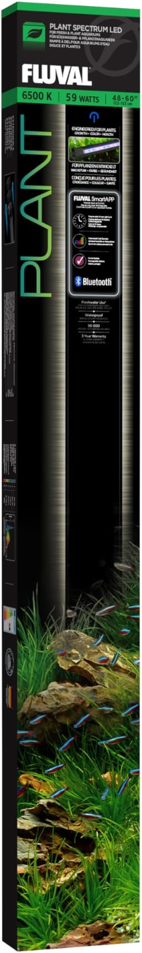 Fluval Plant 3.0 LED Planted Aquarium Lighting, 59 Watts, 48-60 Inches