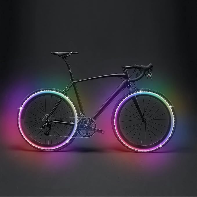 2x16.4Ft (32.8Ft) Battery Powered Led Strip Lights Two Sets of Strip Light | 4 AA Battery Box/USB RGB LED Lights, Remote and APP Control