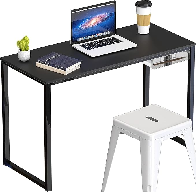 Keenkee Under Desk Drawers, Clear Light Black | Pull Slide Out, Underneath Table With Lip, Attachable Under Shelf, Pencil Drawer, Attachable