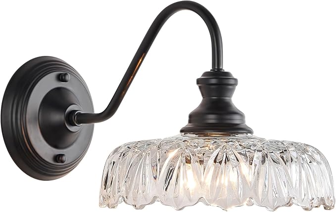 HDDFL Modern Wall Scone Bedside Wall Lamp Matte Black Bedroom Light Fixtures in Door Lighting Fixture for Living Room Hallway Corridor