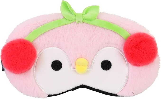 PERFECTSIGHT Cute Sleep Eye Masks (Pink Penguin)
