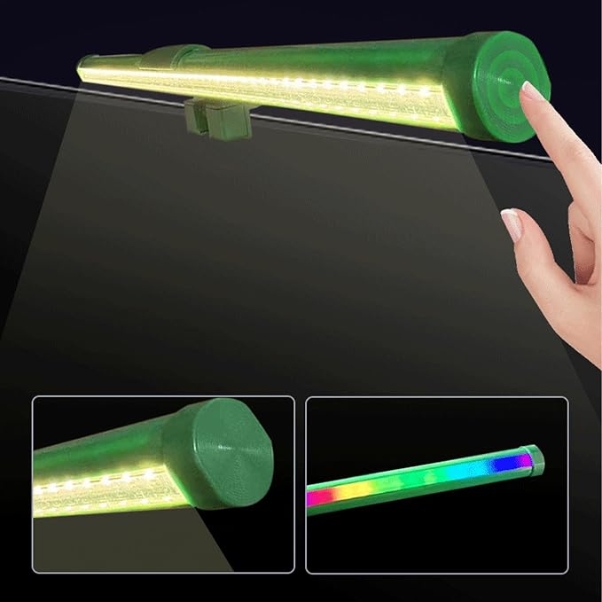 Monitor Light Bar Adjustable Lamp | 3-Color Adjustable Anti-Glare Screen Light for Computer Monitors—Ideal for Office, Home, Dorm, College, Workbench, Cubicle, and Desk Setups