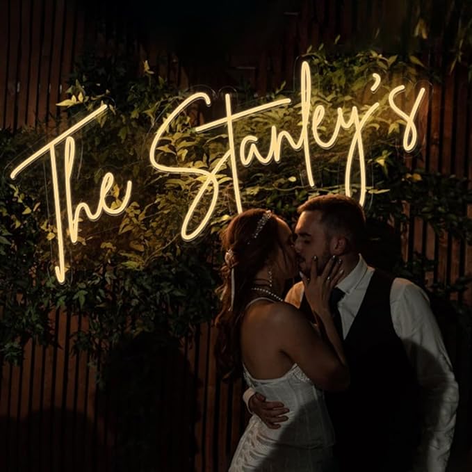 Wakklia Custom Neon Signs, Neon Name Sign Customizable for Wall Decor | Personalized Neon Sign Larger LED Light up Sign Customizable for Bedroom Wall Decor, Neon Name Sign For Wedding Birthday Shop