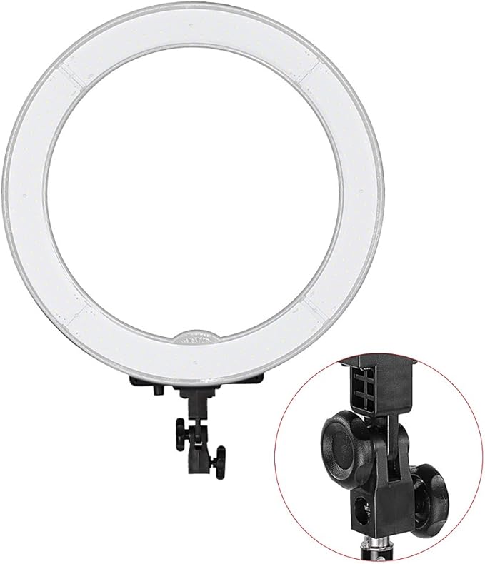 Neewer Adjustable Ring Light Converter Adapter for Ring Lamp Light Stand, Standard Annular Adapter Made of Durable Plastic