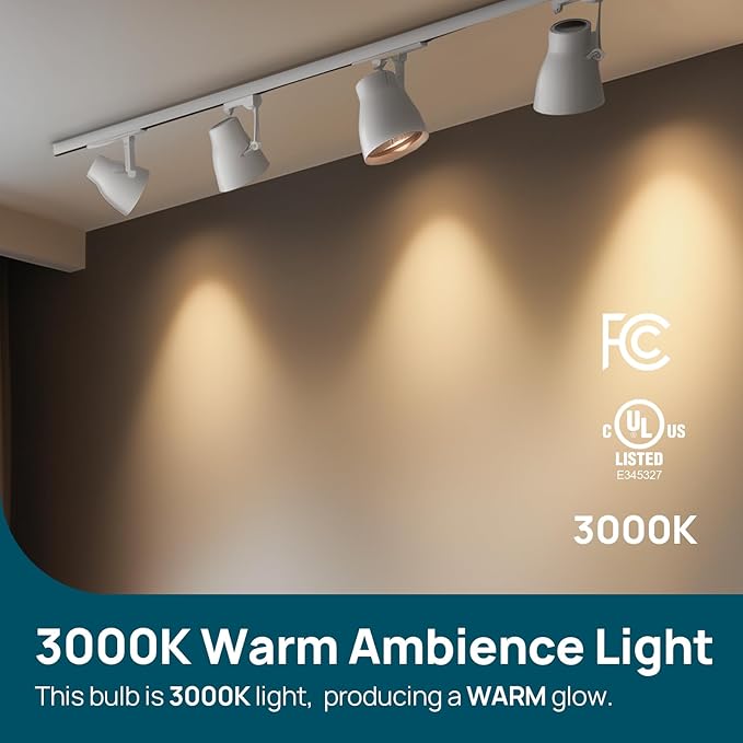 Linkind BR30 LED Flood Light Bulbs Indoor, 65W Equivalent Dimmable LED Recessed Bulbs, 10W 850 Lumens, 3000K Warm White E26 Base, Recessed Can Light Bulb for Bedroom Dining Room Bathroom, 6 Packs
