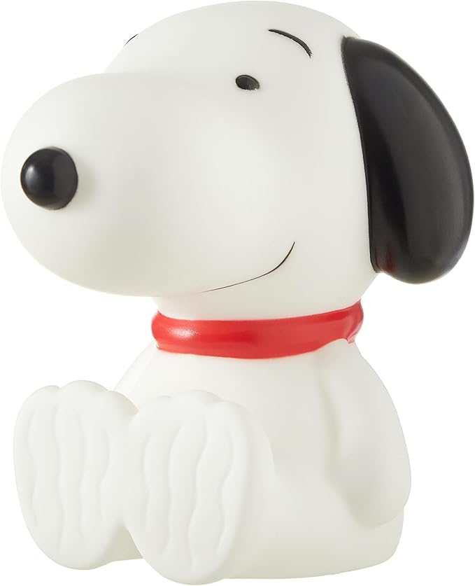 Peanuts Snoopy Squishy Light Light 6" Soft LED Mood Lamp for Decor, Kids Bedrooms, Collectors & Gift Giving