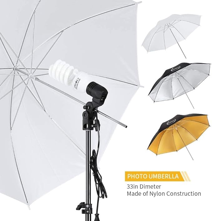 Photography Lighting Kit, Softbox Lighting Kit with Photo Backdrop for Product Photography, Portrait photography, Video Shooting Photography