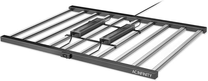 AC Infinity IONFRAME EVO10, LM301H EVO Bar LED Grow Light for 150x150cm | 3710 Diodes, with Schedule Controller, 1000W Full-Spectrum Commercial Plant Lights for Indoor Growing in Grow Rooms &