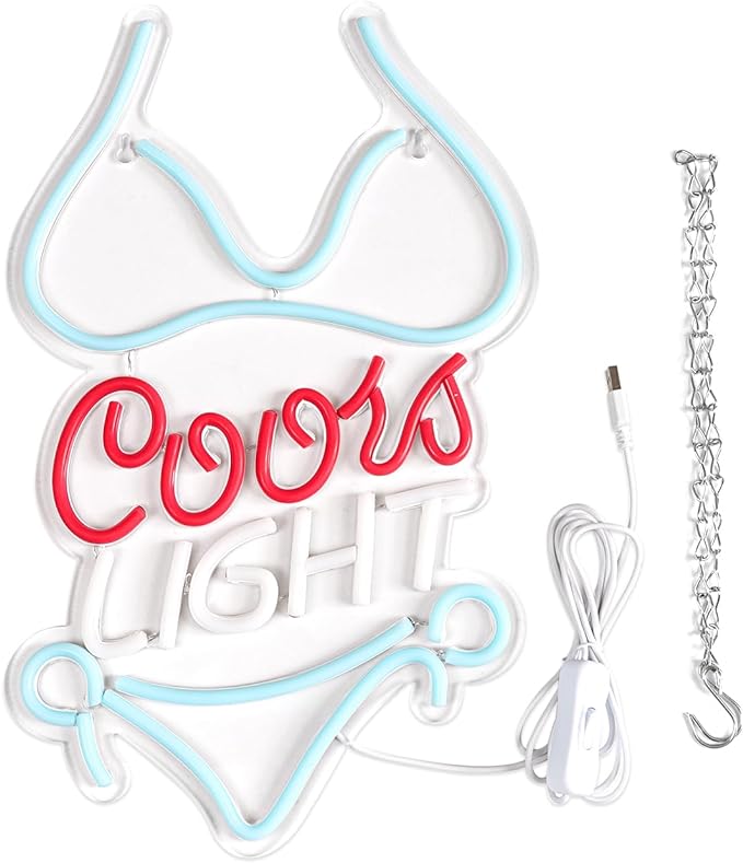 JFLLamp Drinks Neon Signs for Wall Decor Neon Lights for Bedroom Led Business Signs Suitable for Man Cave Bar Pub Restaurant Christmas Gift Art