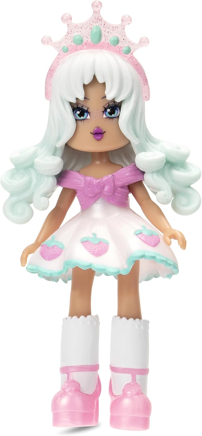 3” Light Fairy Fashion Doll - 1 Figure with 9 Fashion Accessories - Virtual Item Code Included - Series 2 - Ages 5+
