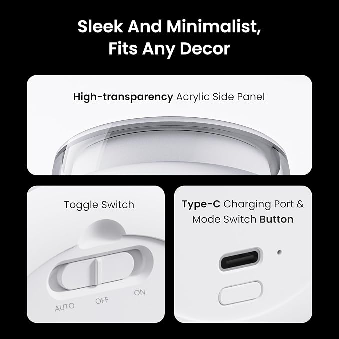 YEELIGHT Night Light, Motion Sensor Night Lights for Kids, USB-C Rechargeable Magnetic Nightlight with 11 RGB Scenes, Nursery Night Light, LED Nightlight for Bedroom, Hallway, Stairs, Bathroom