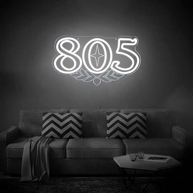 805 Firestones Neon Signs Beer Bar Neon Lights for Wall Decor, Dimmable Brewing LED Neon Artwork For Bar Man Cave Pub Store Shop Home Wall Window Decor (White 805)