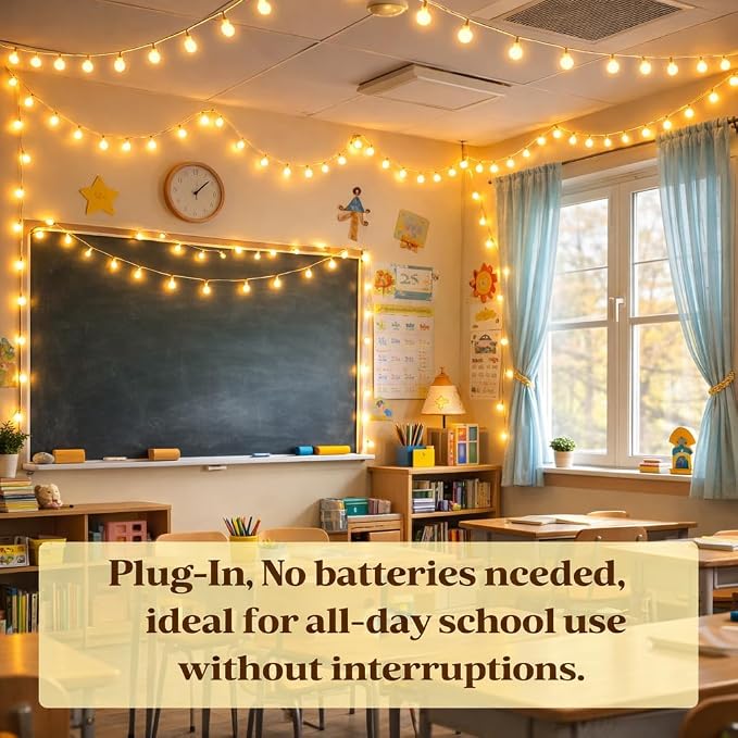String Lights for Bedroom, 200 LED Globe Plug in Fairy Lights, 66FT Connectable Warm White Twinkle Lights with 8 Lighting Modes, Cozy Bed & Wall Decor, Waterproof for Outdoor Use
