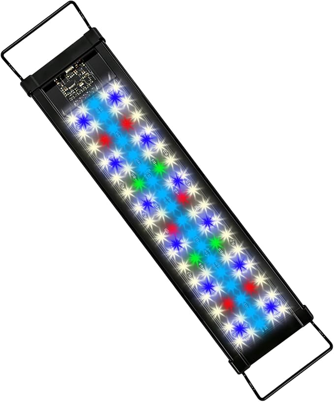 Smart LED Aquarium Light for Freshwater Tanks - App Control DIY Spectrum, Auto Timer & Sunrise Sunset Simulation (36-42 INCH)
