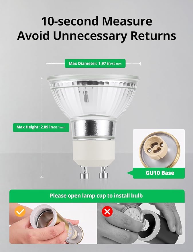 Bojim LED Track Lighting Fixtures Ceiling Mount for Kitchen, 3 Light Modern White Track Lights with Acrylic Ring, Adjustable Spot Lights for Dinning Living Room Hallway, GU10 Base (Bulb Not Included)