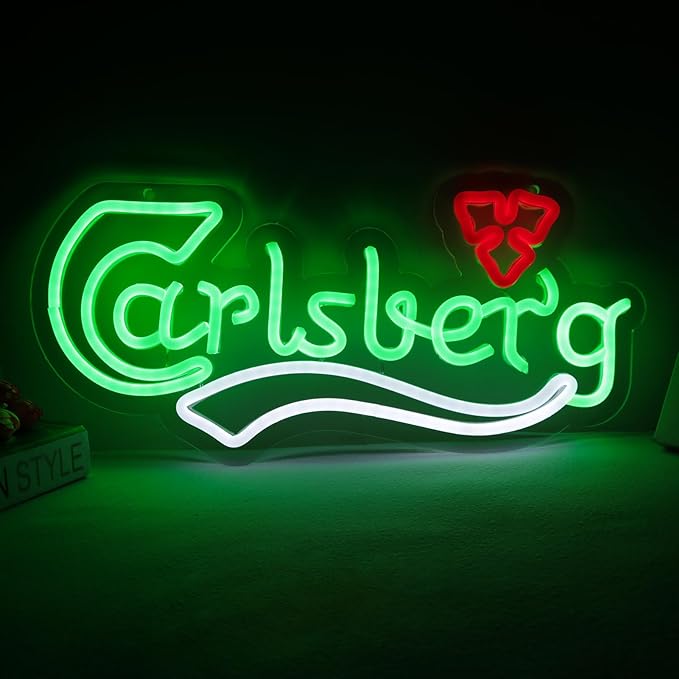 JFLLamp Beer Neon Signs for Wall Decor Neon Lights for Bedroom Led Business Signs Suitable for Bedroom Man Cave Christmas Gift