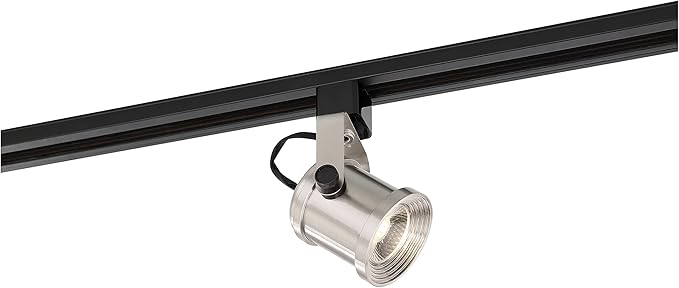 Nuvo Lighting TH492 3.75 Inch 12W 1 LED Track Head, Brushed Nickel Finish