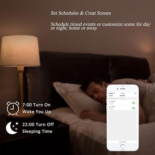Smart WiFi Light Switch 3 Gang Compatible with Alexa and Google Home