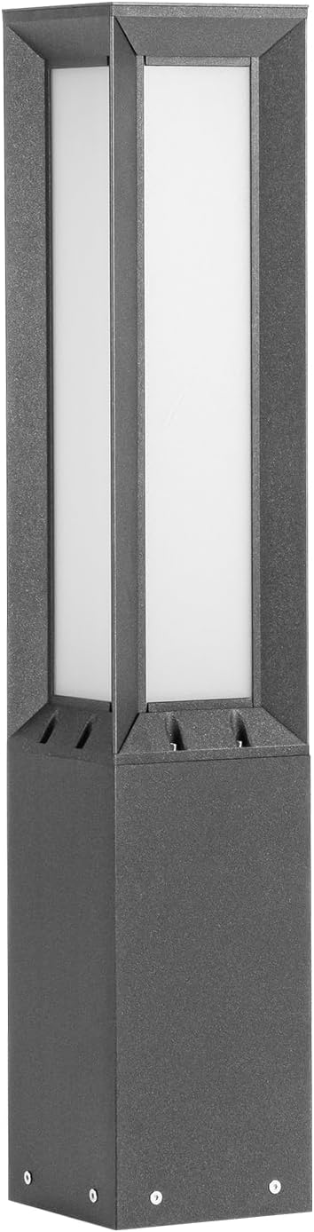 Outdoor Pathway Lights Wired, 31.5" Tall Landscape Path Lights, AC 100-240V Aluminum Bollard Light, IP65 Waterproof Driveway Light, 3000K LED Patio Pathway Lighting for Commercial Walkway Lawn