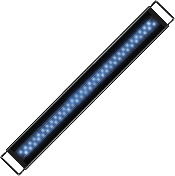 CURRENT USA ColorPlus Smart LED Aquarium Light 36 inch with App and Voice Control by Alexa & Google Home | Extra Vivid Colors for Freshwater Aquarium Fish Tank and Terrariums| Aluminum (36" to 48")