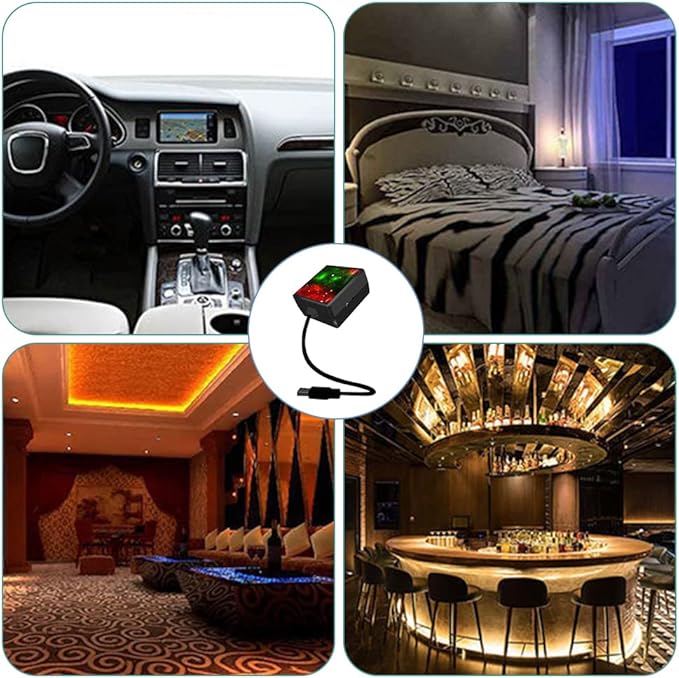 USB Star Projector Night Light Car Roof Light Adjustable Interior Car Light Portable Car LED Light 2 Colors Plug and Play Auto Ceiling Interior Light Star Light for Cars Bedroom Roof Party Home Decor