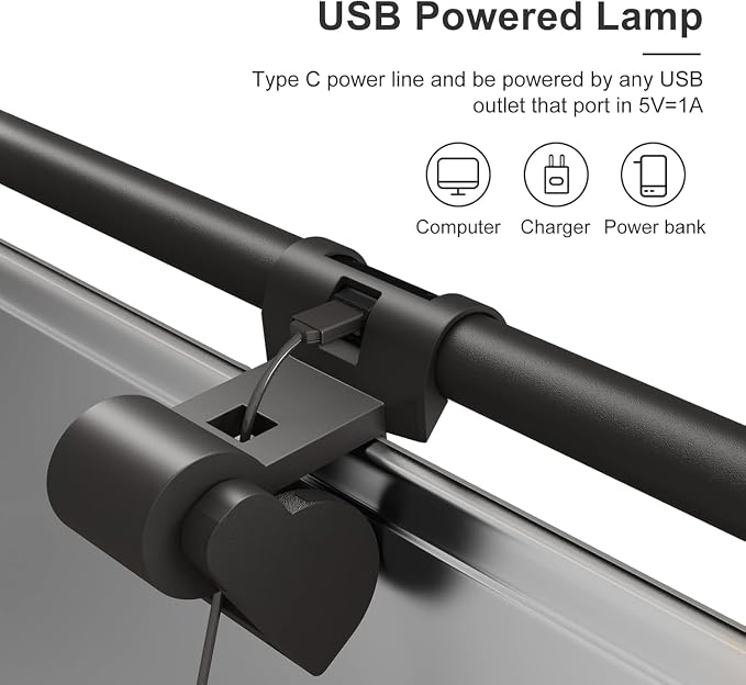 Monitor Light Bar, Computer Monitor Lamp for Eye Caring LED e Screen Light