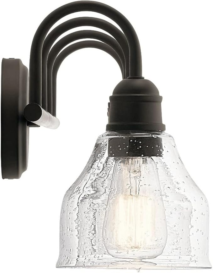 Kichler 45974NBR Avery Vanity, 4-Light 300 Total Watts, Natural Brass