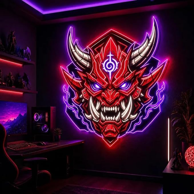 Custom LED Neon Sign, Personalized UV Printed LED Neon Light, Logo Sign Customizable for Business, Light Up Name Sign for Salon Bar Coffee Shop Clubs